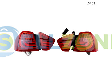 Tuning Κόκκινα φανάρια φρένων LED BMW 3 E90 (2005-2008) με G εμφάνιση – LS402